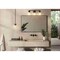 Z-Lite Thayer Vanity, 3-Light, 22.5 In.W x 5.75 In.L x 8.75 In.H, Matte Black/Clear 742-3V-MB - alternate 3